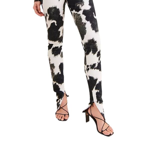 Who wore what NWT size 25 black and white stiletto slit. Retails for $168. - Picture 4 of 10